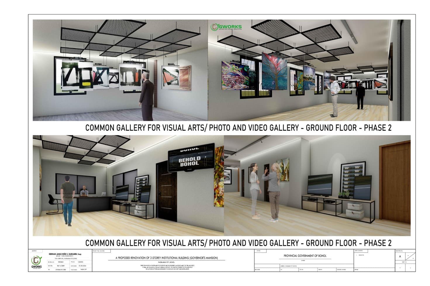 Adaptive Reuse of Governor’s Mansion as an Art Gallery Center 